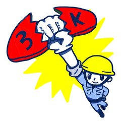 現場働き方改革　立体的３ｋ