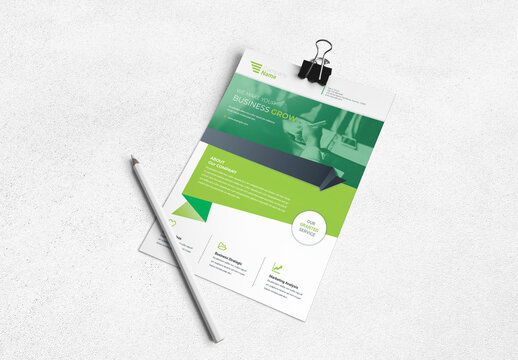 Corporate Business Flyer Layout