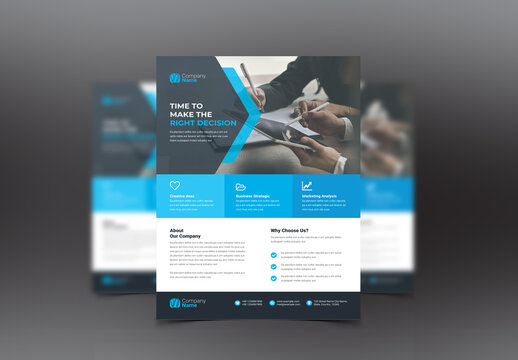 Coporate Business Flyer Layout