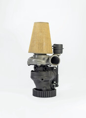 Original lamp on a white background.