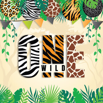 Wild One Birthday Banner