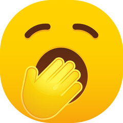 Yawning Face emoji