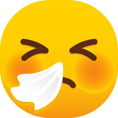 Sneezing Face emoji
