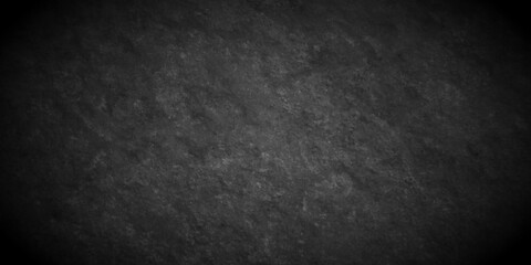 	
Black texture chalk board and black board background. stone concrete texture grunge backdrop background anthracite panorama. Panorama dark grey black slate background or texture.