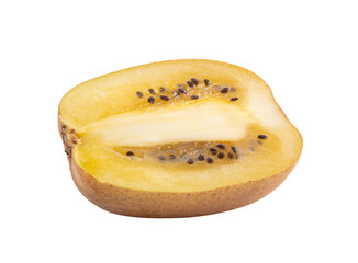 gold kiwi isolated on transparent png