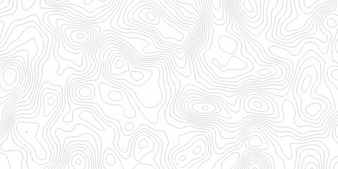 Topographic map. Geographic mountain relief. Abstract lines background. Contour maps. Vector illustration, Topo contour map on white background, Topographic contour lines vector map seamless pattern.