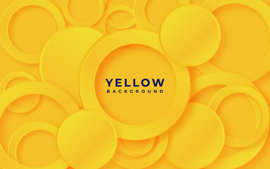 yellow gradation background vector EPS