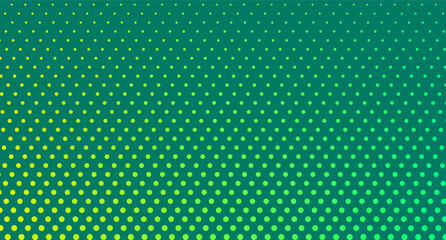 Abstract green background with pot circles. Backdrop for banners, posters or flyers, signs and businesses, advertising and websites, social media covers, designs and cards