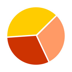 Fototapeta premium Infographic Circle Chart