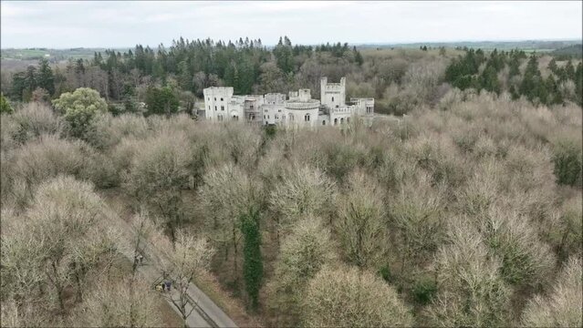 Gosford Castle In Ireland, Drone Footage And Game Of Thrones Location