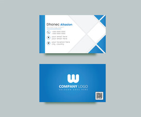Modern Business Card - Creative and Clean Card Template design layout-vector