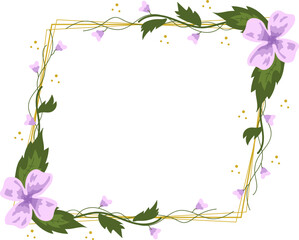 Wedding Floral Frame