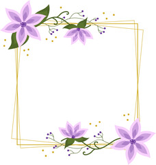 Wedding Floral Frame