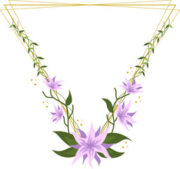 Wedding Floral Frame