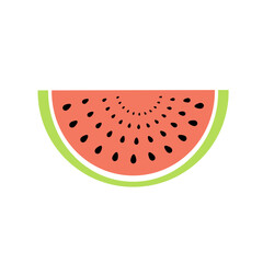 watermelon colorful icon