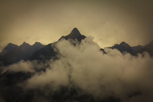 Moments on the Salkantay Trek to Machu Picchu in Peru.