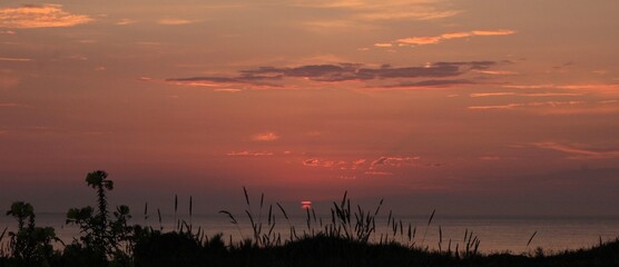 Sonnenuntergang in der Bretagne