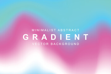Minimalist abstract gradient vector background