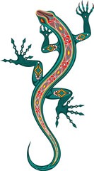 Obraz premium Green Lizard