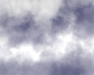 曇り空のイラスト　背景