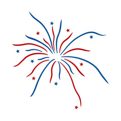Festive USA Fireworks