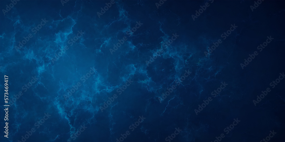 Wall mural abstract dark blue background, copy space for text, illustration, generative, ai