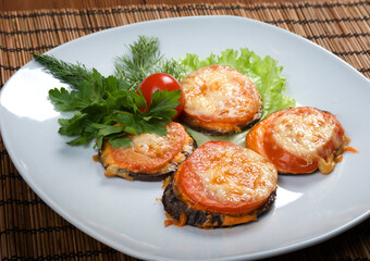 Melanzane a funghetto  alla maniera napoletana