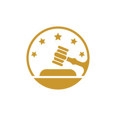 Law firm logo images illustration