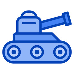 tank blue icon