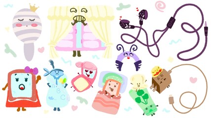 set of children