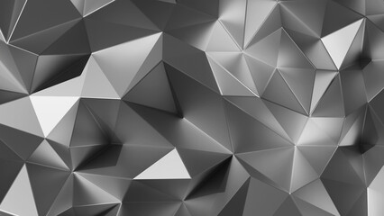 abstract geometric silver background