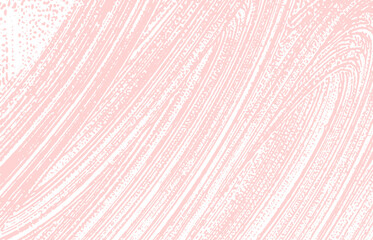 Grunge texture. Distress pink rough trace. Fascina