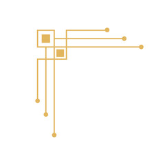 Luxury Corner Frame Illustration For Template Design