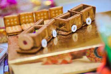 Train is cookies. Train Shaped Cookies. Cookies for Kids. Happy Childhood. Funny play tea time