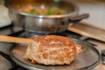 roasted stuffed chicken