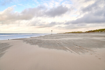 Strand and der Niederländischen Nordseeküste