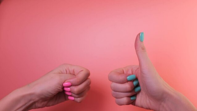 Woman's hands performing brain stimulating hand exercise