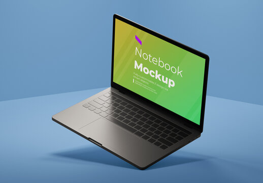 Laptop Mockup Scene