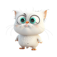 Fototapeta premium 3D Cat Character