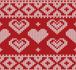 Love, valentine seamless pixel pattern. embroidery. Scandinavian,nordic,norwegian style. Designed for Carpet, Home decor, fashion, clothing, jumper,sweater,texture,cushion, home interior,fabric.