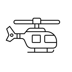 Aircraft Vector Icon


