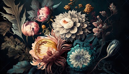 Floral Pattern (Generative AI)