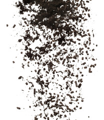 Fertilizer Organic mixed soil fly fall explosion, tube compost fertilizer soil for planting float...