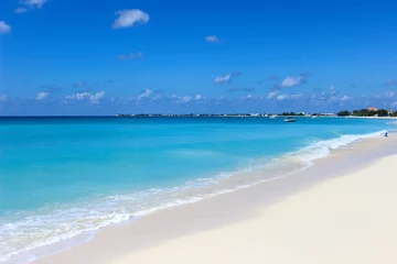 Crédence de cuisine en verre imprimé Plage de Seven Mile, Grand Cayman Seven mile beach, Cayman islands