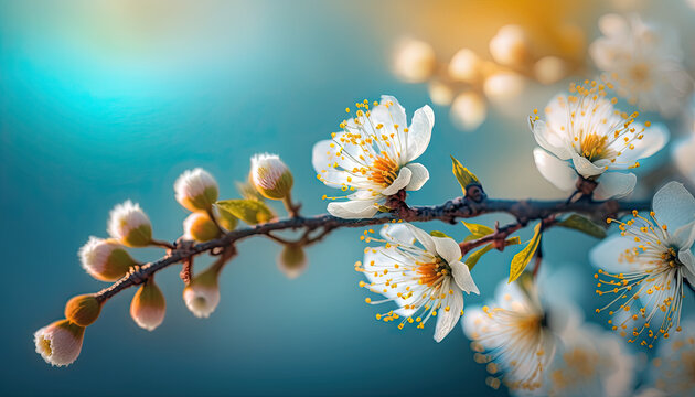 Abstract Spring Scenes
