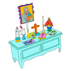 Altar at home