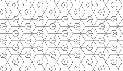 Geometric pattern seamless. Trendy design vector background for web backdrop or paper print.