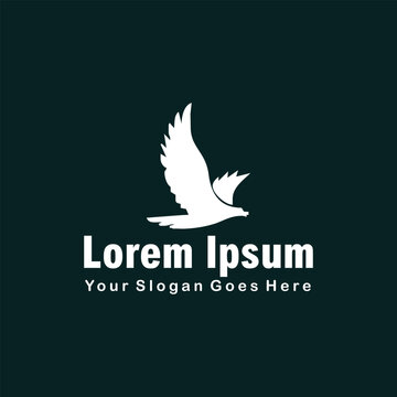 white dove dlogo design template