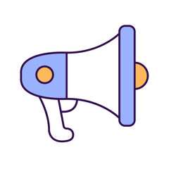 Bullhorn Vector Icon

