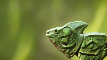 Chameleon / lizard - Photo of a beautiful Chameleon / Colorfull / Copy Space / Blank Text